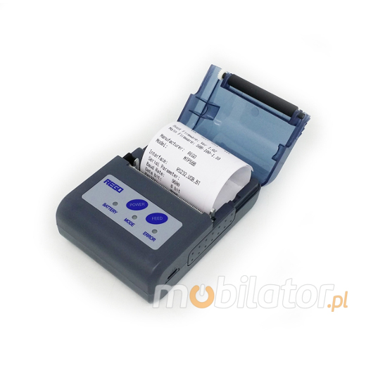 MobiPrint SP-MTP58B thermal printer additional battery